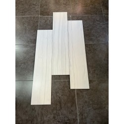 Oferta Azulejo Blanco Satinado para Suelo Imitación Madera - Ferrol White-Oferta Suelos-Mis Azulejos