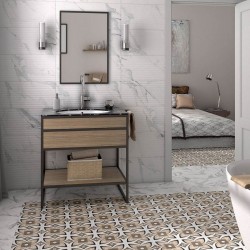 Suelo Hidraulico Para Baño - Artwood 03-Azulejo Hidraulico-Mis Azulejos