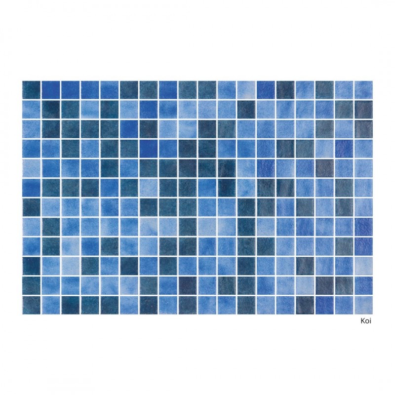 Gresite Para Piscina Azul Mix Satinado - Koi-Gresite para piscina-Mis Azulejos