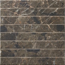 Azulejo Para Baño marrón Tipo Metro - Brick Capri Black 35×35-Azulejo Revestimiento-Mis Azulejos