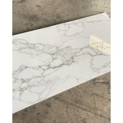 Oferta Azulejos Imitación Mármol Con Vetas Grises 60X120 Pulido