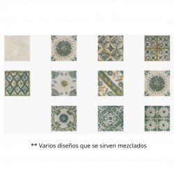 Azulejo Hidraulico Retro 33x33 Hidráulico Antideslizantes-Inicio-Mis Azulejos