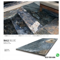 Peldaño Para Exterior / Bali Blue 33X120