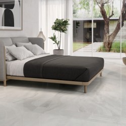 Gres Porcelanico Efecto Marmol  Watercolor White 60 x 120 cm