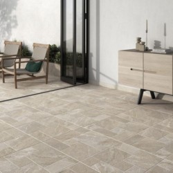 Imitación piedra exterior suelo sakhir multi ivory c2  60x60