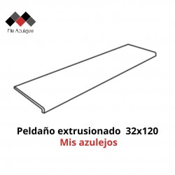 Peldaño extrusionado  nordbon natura  32x120